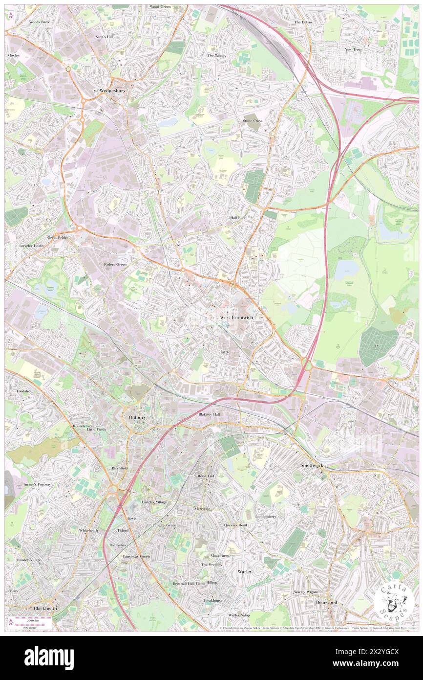 Edward Street Day Hospital, Sandwell, GB, Royaume-Uni, Angleterre, n 52 31' 6'', S 1 59' 53'', carte, Cartascapes carte publiée en 2024. Explorez Cartascapes, une carte qui révèle la diversité des paysages, des cultures et des écosystèmes de la Terre. Voyage à travers le temps et l'espace, découvrir l'interconnexion du passé, du présent et de l'avenir de notre planète. Banque D'Images