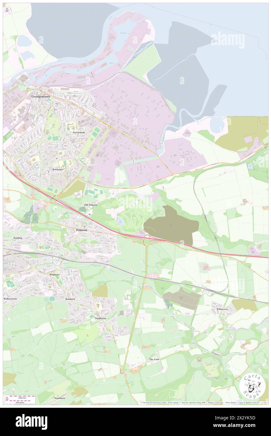 Grangemouth Golf course, Falkirk, GB, Royaume-Uni, Écosse, n 55 59' 46'', S 3 41' 13'', carte, Cartascapes carte publiée en 2024. Explorez Cartascapes, une carte qui révèle la diversité des paysages, des cultures et des écosystèmes de la Terre. Voyage à travers le temps et l'espace, découvrir l'interconnexion du passé, du présent et de l'avenir de notre planète. Banque D'Images