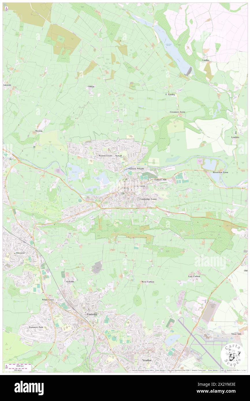 Otley Market place, City and Borough of Leeds, GB, Royaume-Uni, Angleterre, N 53 54' 20'', S 1 41' 38'', map, Cartascapes Map publié en 2024. Explorez Cartascapes, une carte qui révèle la diversité des paysages, des cultures et des écosystèmes de la Terre. Voyage à travers le temps et l'espace, découvrir l'interconnexion du passé, du présent et de l'avenir de notre planète. Banque D'Images