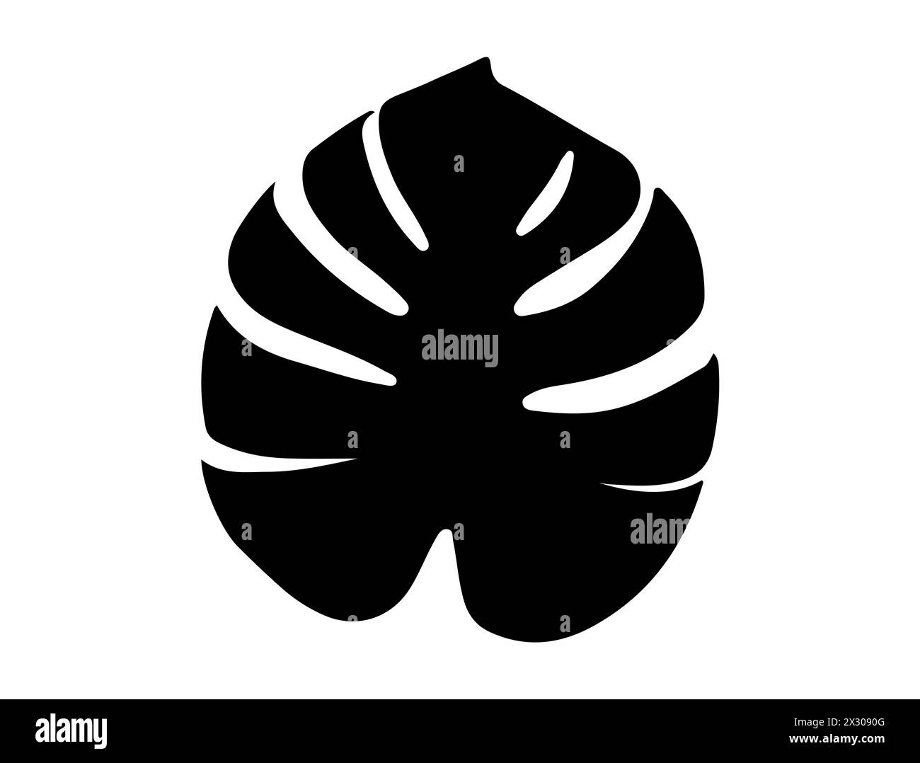 Art vectoriel de silhouette de feuille tropicale Illustration de Vecteur Art vectoriel de silhouette de feuille tropicale Illustration de Vecteur