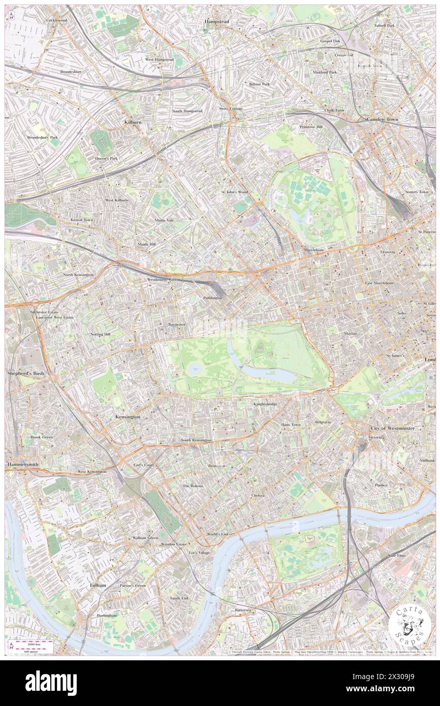 Corus Hotel Hyde Park, Grand Londres, GB, Royaume-Uni, Angleterre, n 51 30' 41'', S 0 10' 39'', carte, Cartascapes carte publiée en 2024. Explorez Cartascapes, une carte qui révèle la diversité des paysages, des cultures et des écosystèmes de la Terre. Voyage à travers le temps et l'espace, découvrir l'interconnexion du passé, du présent et de l'avenir de notre planète. Banque D'Images