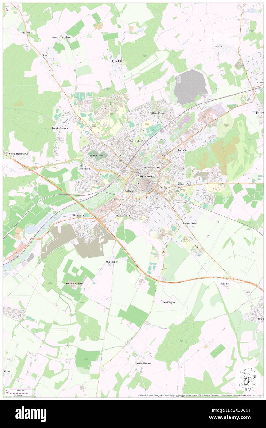 Canterbury East Railway Station, Kent, GB, Royaume-Uni, Angleterre, n 51 16' 27'', N 1 4' 32'', carte, Carthascapes carte publiée en 2024. Explorez Cartascapes, une carte qui révèle la diversité des paysages, des cultures et des écosystèmes de la Terre. Voyage à travers le temps et l'espace, découvrir l'interconnexion du passé, du présent et de l'avenir de notre planète. Banque D'Images