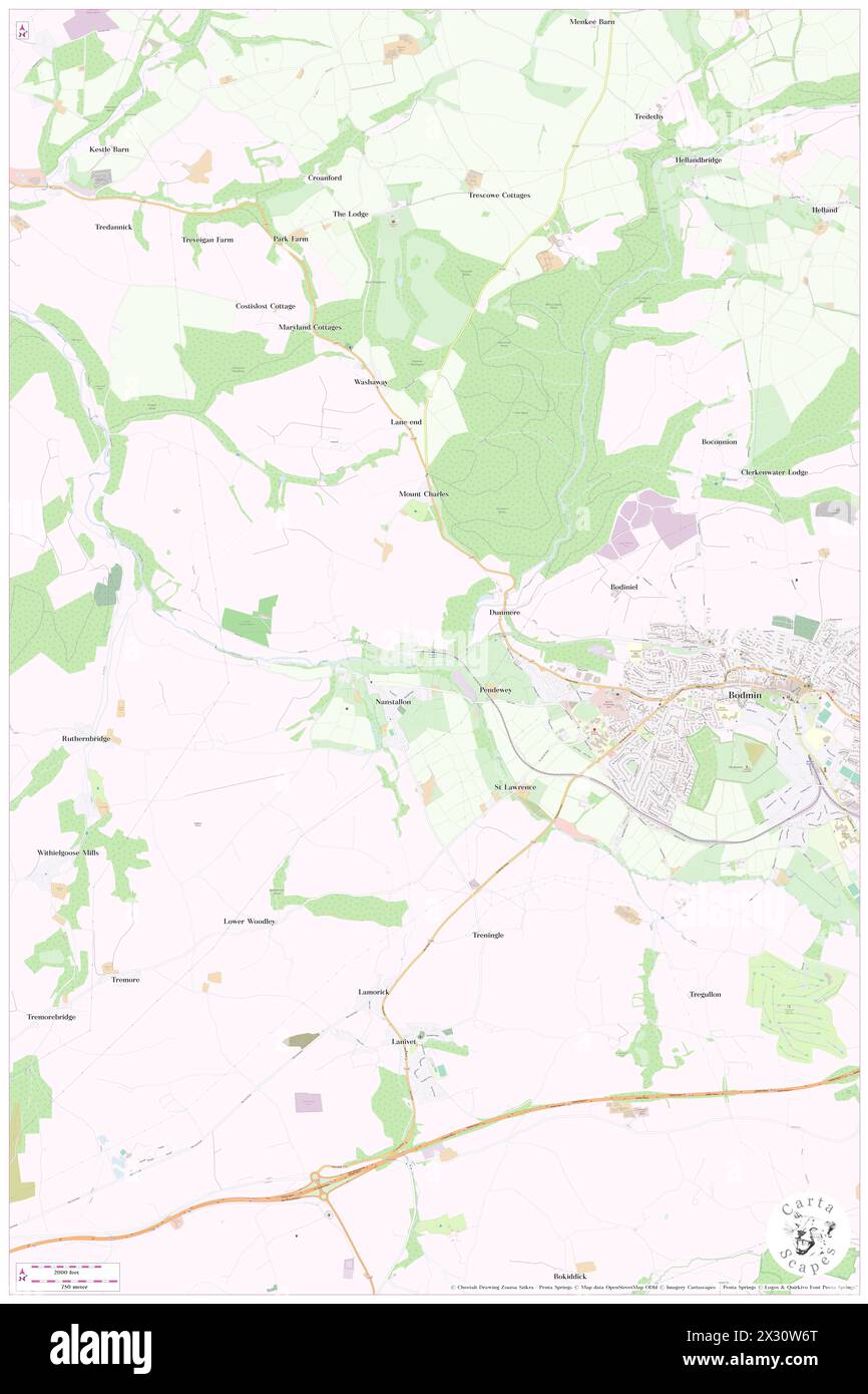 Boscarne Junction Railway Station, Cornwall, GB, Royaume-Uni, Angleterre, n 50 28' 26'', S 4 45' 40'', carte, Cartascapes carte publiée en 2024. Explorez Cartascapes, une carte qui révèle la diversité des paysages, des cultures et des écosystèmes de la Terre. Voyage à travers le temps et l'espace, découvrir l'interconnexion du passé, du présent et de l'avenir de notre planète. Banque D'Images