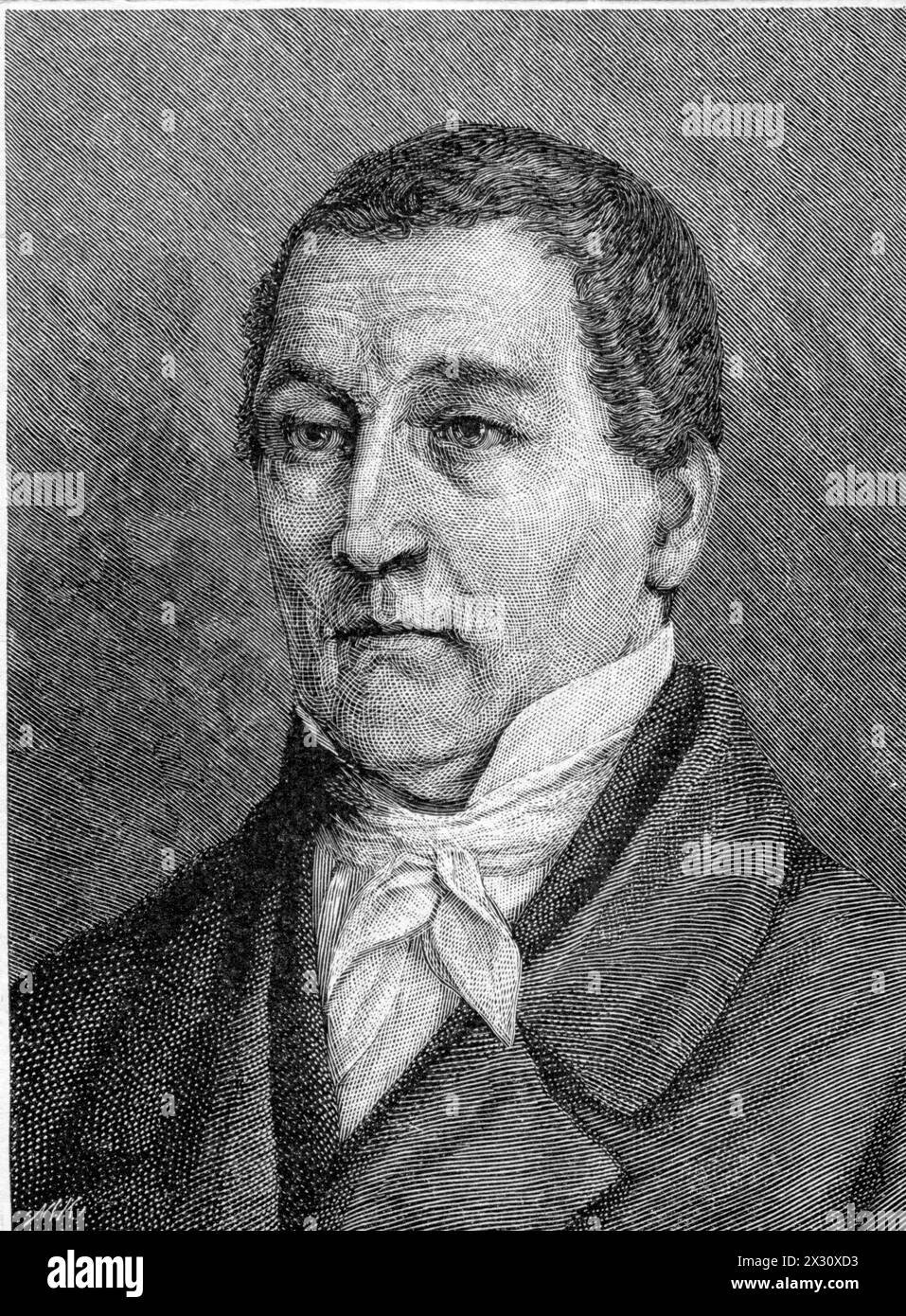 Spohr, Ludwig, 5.4.1784 - 22,10 1859, compositeur et chef d'orchestre allemand, gravure sur bois de Max Klinkicht, ADDITIONAL-RIGHTS-LEARANCE-INFO-NOT-AVAILABLE Banque D'Images