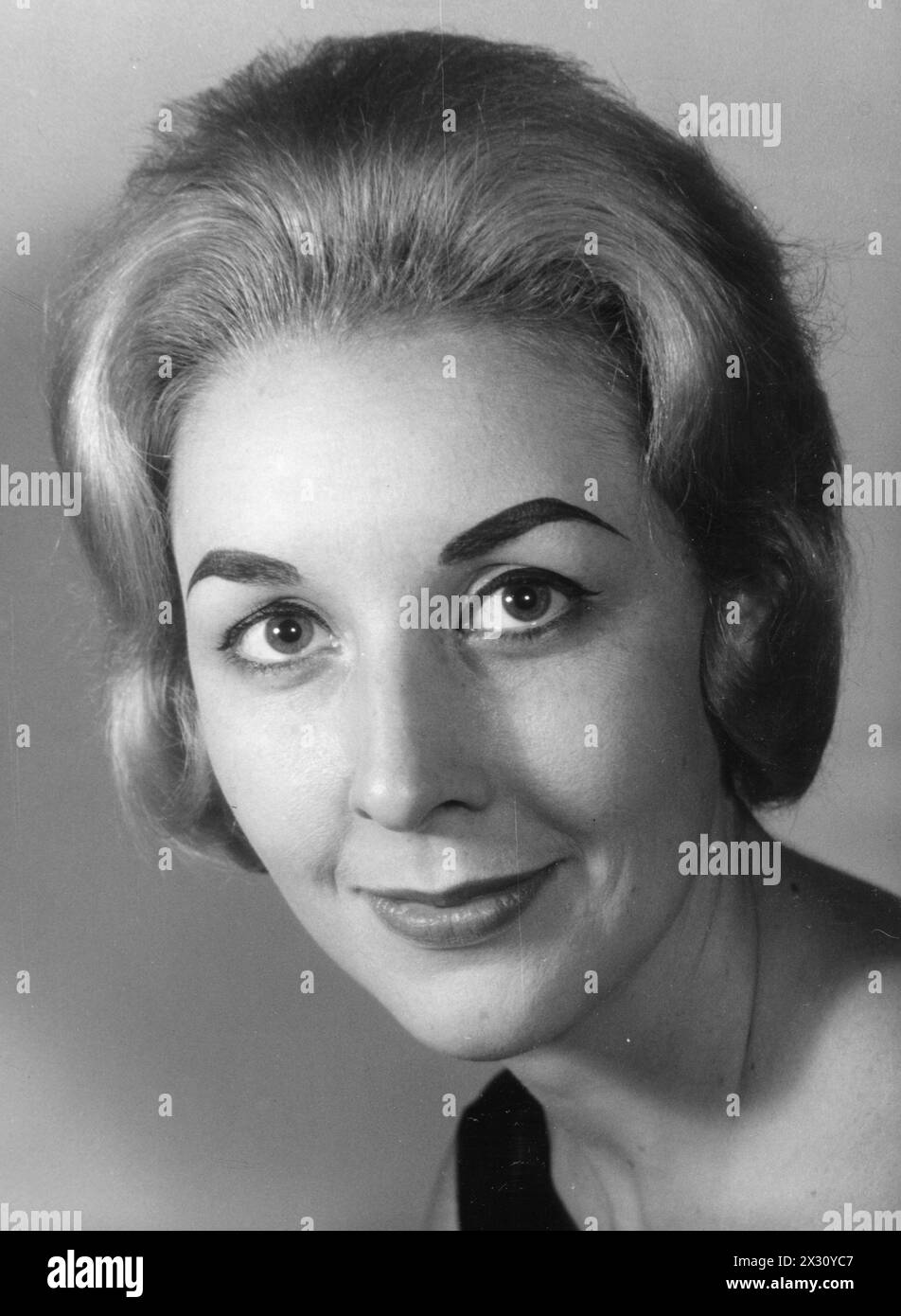 Wall, Joan, chanteuse américaine (mezzosoprano), années 1960, AUTORISATION-DROITS-SUPPLÉMENTAIRES-INFO-NON-DISPONIBLE Banque D'Images
