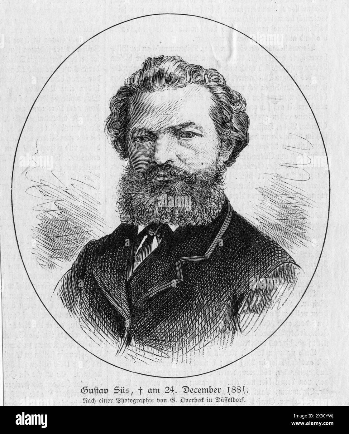 Sues, Gustav, 10.6.1823 - 23.12.1881, peintre allemand et auteur de livres pour enfants, gravure sur bois, EXTRA-RIGHTS-LEARANCE-INFO-NOT-AVAILABLE Banque D'Images