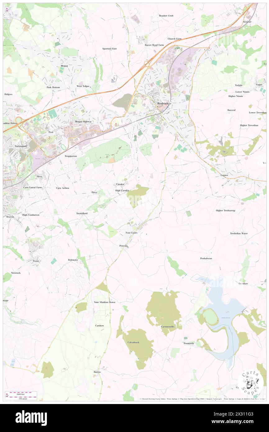 Station de transmission de Redruth, Cornwall, GB, Royaume-Uni, Angleterre, n 50 12' 35'', S 5 14' 18'', carte, Cartascapes carte publiée en 2024. Explorez Cartascapes, une carte qui révèle la diversité des paysages, des cultures et des écosystèmes de la Terre. Voyage à travers le temps et l'espace, découvrir l'interconnexion du passé, du présent et de l'avenir de notre planète. Banque D'Images