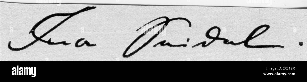 Seidel, Ina, 15.9.1885 - 2.10.1974, auteur allemand, signature, 1930S, AUTORISATION-DROITS-SUPPLÉMENTAIRE-INFO-NON-DISPONIBLE Banque D'Images