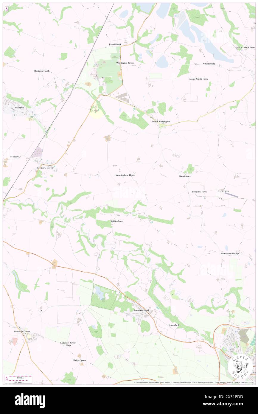 Swettenham, Cheshire East, GB, Royaume-Uni, Angleterre, n 53 12' 27'', S 2 17' 36'', carte, Cartascapes carte publiée en 2024. Explorez Cartascapes, une carte qui révèle la diversité des paysages, des cultures et des écosystèmes de la Terre. Voyage à travers le temps et l'espace, découvrir l'interconnexion du passé, du présent et de l'avenir de notre planète. Banque D'Images