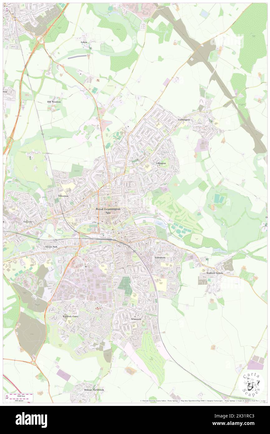 Royal Leamington Spa, Warwickshire, GB, Royaume-Uni, Angleterre, n 52 17' 35'', S 1 31' 33'', carte, Cartascapes carte publiée en 2024. Explorez Cartascapes, une carte qui révèle la diversité des paysages, des cultures et des écosystèmes de la Terre. Voyage à travers le temps et l'espace, découvrir l'interconnexion du passé, du présent et de l'avenir de notre planète. Banque D'Images