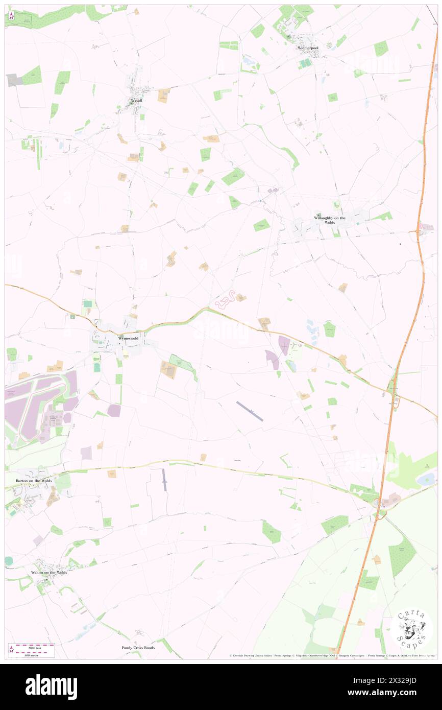 Wymeswold, Leicestershire, GB, Royaume-Uni, Angleterre, n 52 48' 22'', S 1 5' 0'', carte, Cartascapes carte publiée en 2024. Explorez Cartascapes, une carte qui révèle la diversité des paysages, des cultures et des écosystèmes de la Terre. Voyage à travers le temps et l'espace, découvrir l'interconnexion du passé, du présent et de l'avenir de notre planète. Banque D'Images