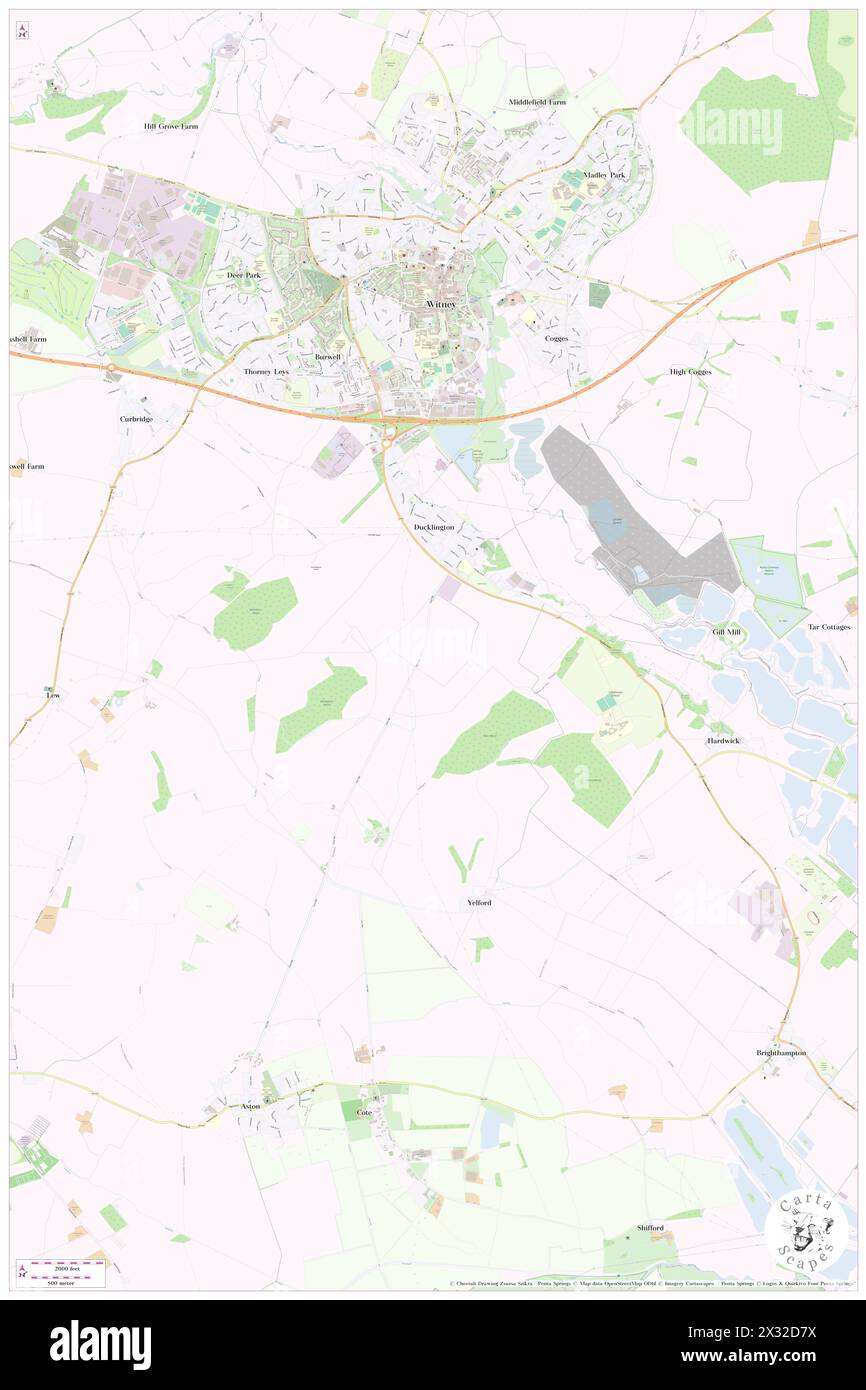 Ducklington, Oxfordshire, GB, Royaume-Uni, Angleterre, n 51 45' 30'', S 1 29' 10'', carte, Cartascapes carte publiée en 2024. Explorez Cartascapes, une carte qui révèle la diversité des paysages, des cultures et des écosystèmes de la Terre. Voyage à travers le temps et l'espace, découvrir l'interconnexion du passé, du présent et de l'avenir de notre planète. Banque D'Images