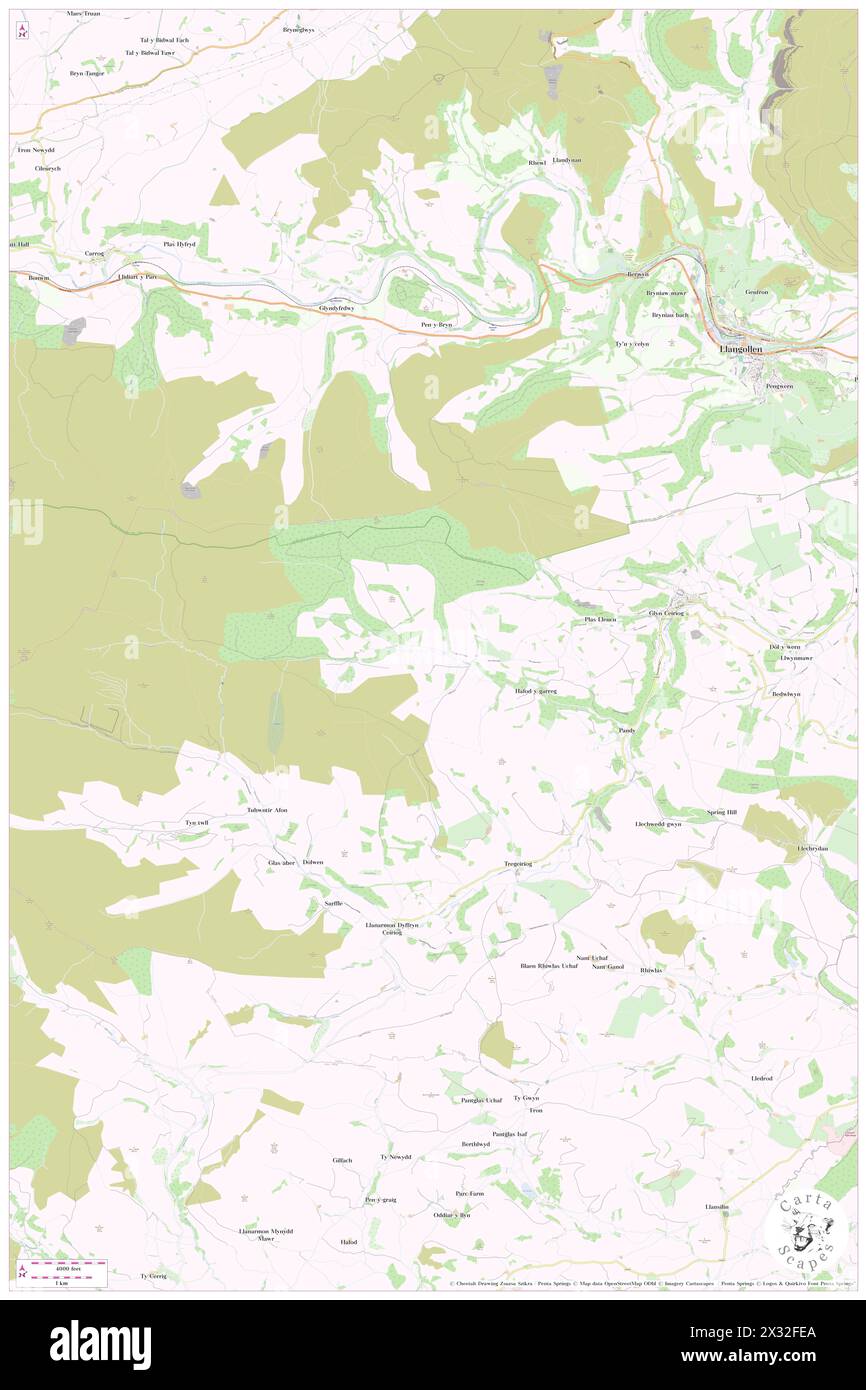 Llansantffraid Glyn Ceiriog, Wrexham, GB, Royaume-Uni, pays de Galles, n 52 55' 34'', S 3 14' 39'', carte, Cartascapes carte publiée en 2024. Explorez Cartascapes, une carte qui révèle la diversité des paysages, des cultures et des écosystèmes de la Terre. Voyage à travers le temps et l'espace, découvrir l'interconnexion du passé, du présent et de l'avenir de notre planète. Banque D'Images