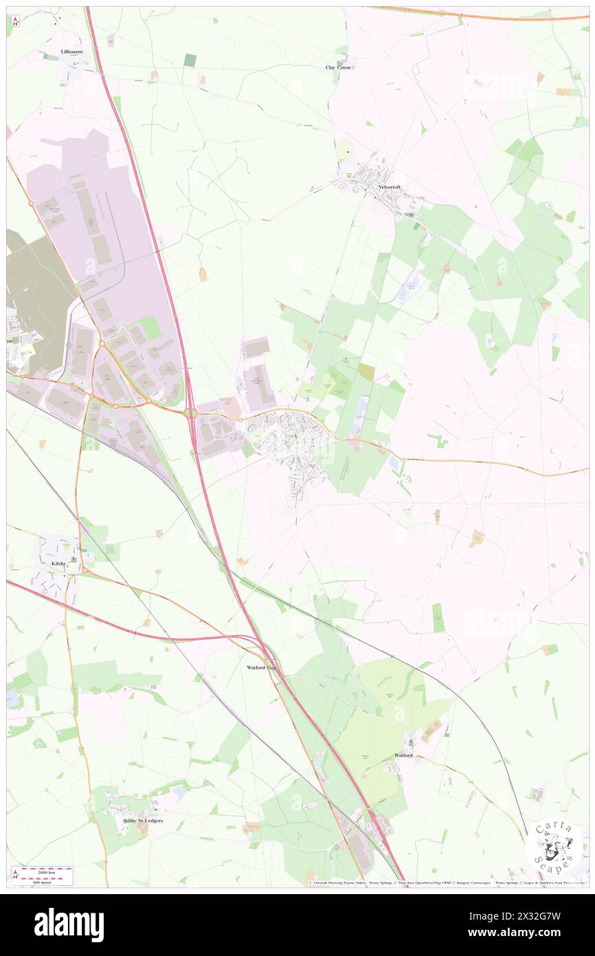 Crick, Northamptonshire, GB, Royaume-Uni, Angleterre, n 52 20' 50'', S 1 8' 9'', carte, Cartascapes carte publiée en 2024. Explorez Cartascapes, une carte qui révèle la diversité des paysages, des cultures et des écosystèmes de la Terre. Voyage à travers le temps et l'espace, découvrir l'interconnexion du passé, du présent et de l'avenir de notre planète. Banque D'Images