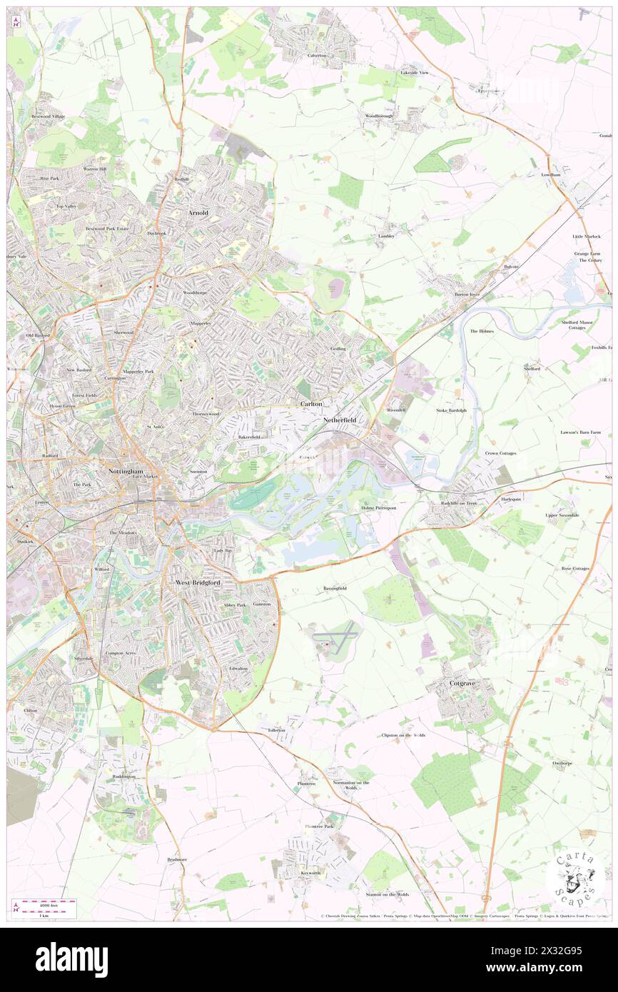 Colwick, Nottinghamshire, GB, Royaume-Uni, Angleterre, n 52 57' 17'', S 1 5' 18'', carte, Cartascapes carte publiée en 2024. Explorez Cartascapes, une carte qui révèle la diversité des paysages, des cultures et des écosystèmes de la Terre. Voyage à travers le temps et l'espace, découvrir l'interconnexion du passé, du présent et de l'avenir de notre planète. Banque D'Images