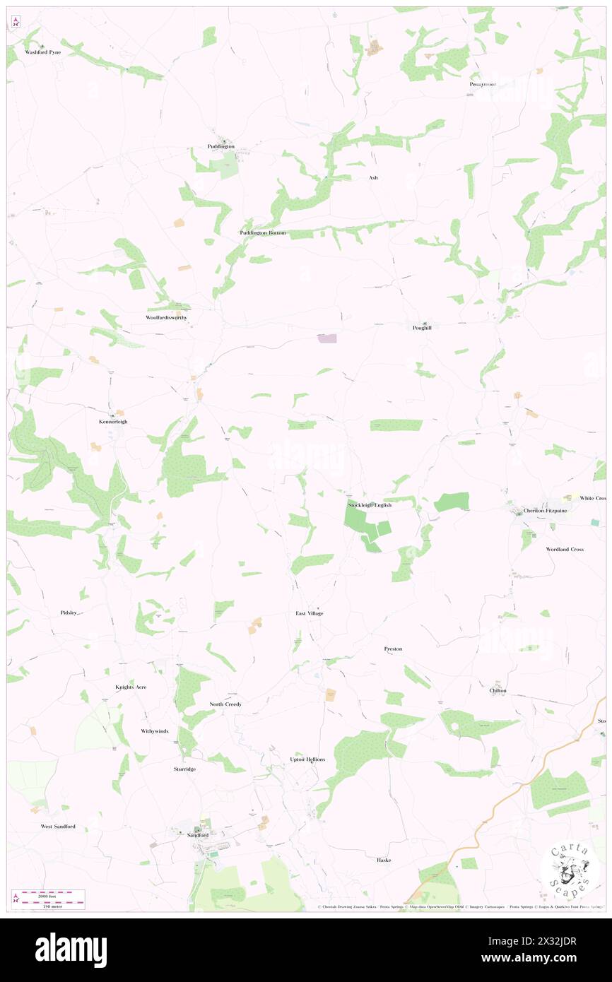 Stockleigh Anglais, Devon, GB, Royaume-Uni, Angleterre, n 50 50' 59'', S 3 38' 44'', carte, Cartascapes carte publiée en 2024. Explorez Cartascapes, une carte qui révèle la diversité des paysages, des cultures et des écosystèmes de la Terre. Voyage à travers le temps et l'espace, découvrir l'interconnexion du passé, du présent et de l'avenir de notre planète. Banque D'Images