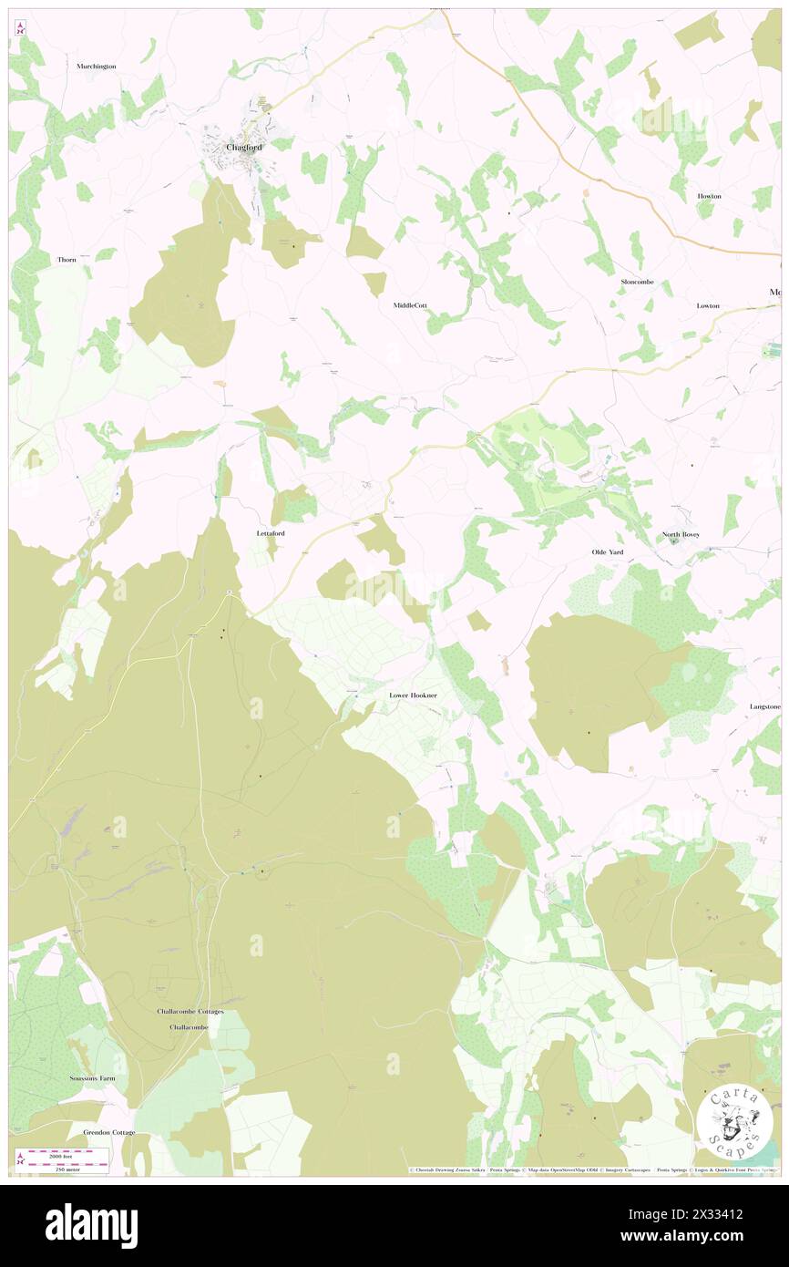 North Bovey, Devon, GB, Royaume-Uni, Angleterre, n 50 38' 10'', S 3 49' 14'', carte, Cartascapes carte publiée en 2024. Explorez Cartascapes, une carte qui révèle la diversité des paysages, des cultures et des écosystèmes de la Terre. Voyage à travers le temps et l'espace, découvrir l'interconnexion du passé, du présent et de l'avenir de notre planète. Banque D'Images