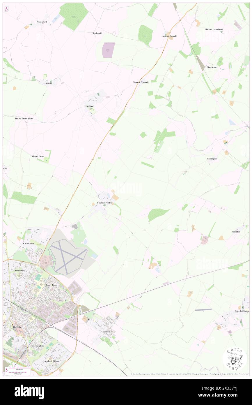 Stratton Audley, Oxfordshire, GB, Royaume-Uni, Angleterre, n 51 56' 0'', S 1 6' 27'', carte, Cartascapes carte publiée en 2024. Explorez Cartascapes, une carte qui révèle la diversité des paysages, des cultures et des écosystèmes de la Terre. Voyage à travers le temps et l'espace, découvrir l'interconnexion du passé, du présent et de l'avenir de notre planète. Banque D'Images