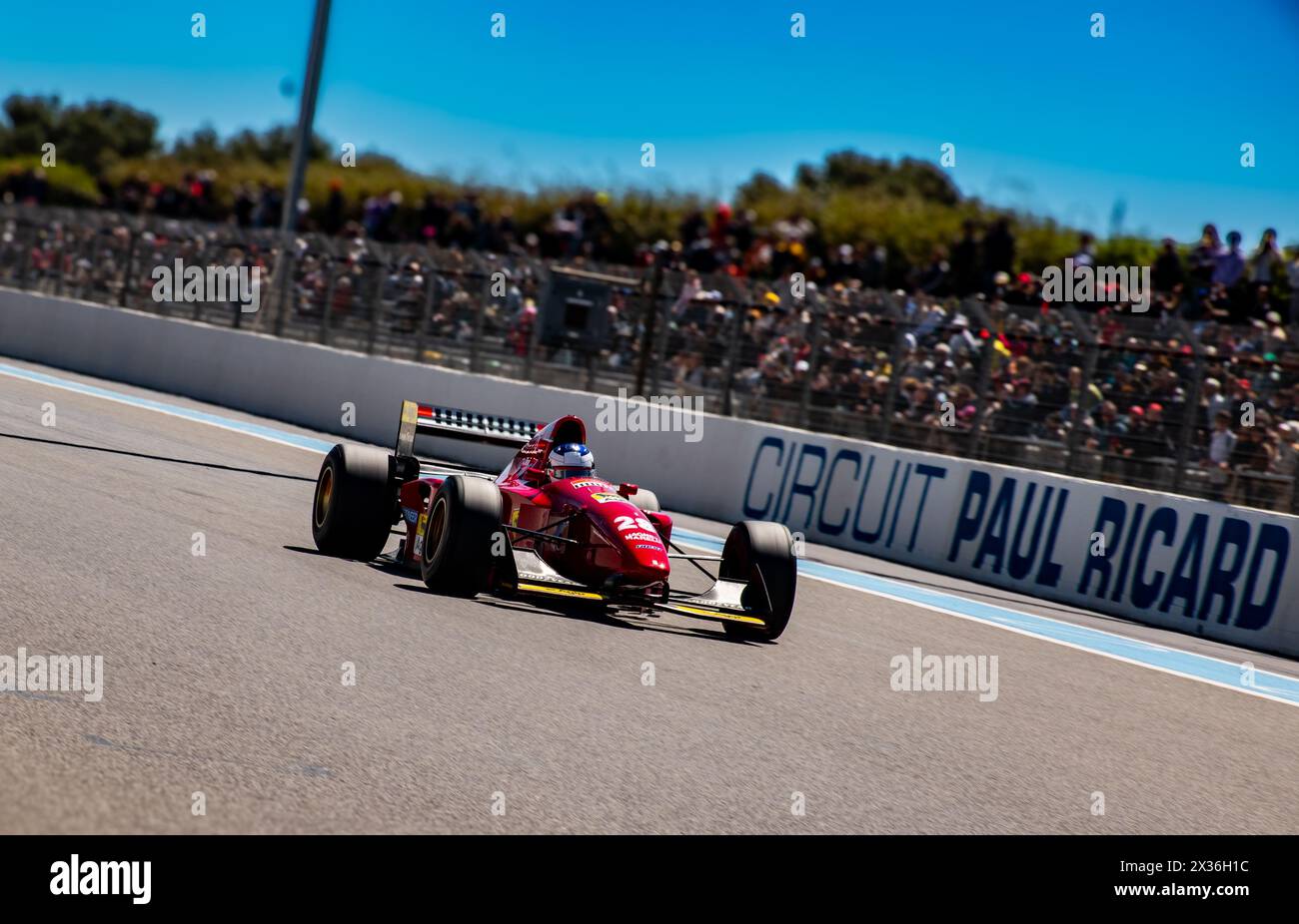 Grand prix historique de France 2024, circuit Paul Ricard Banque D'Images