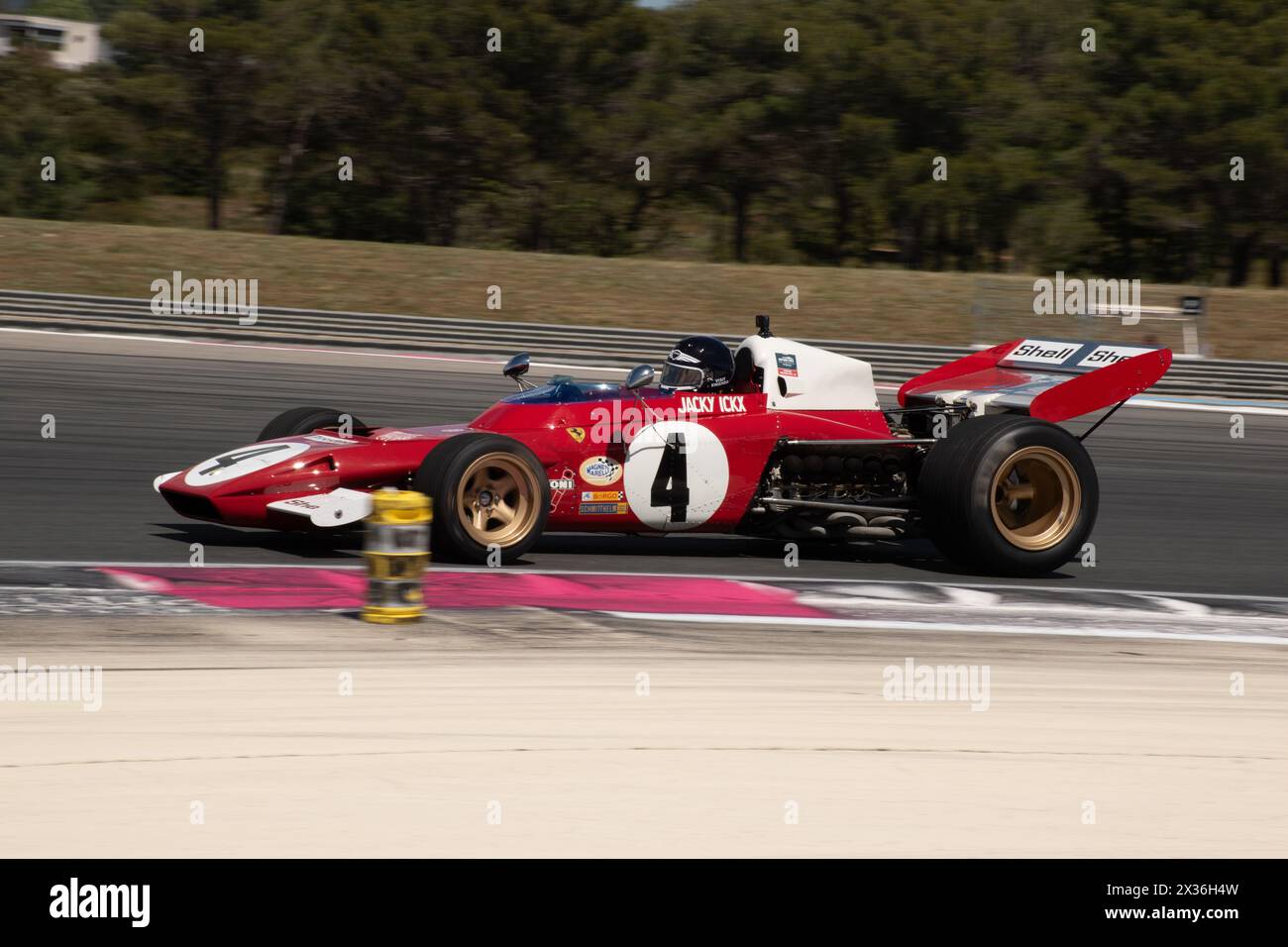 Grand prix historique de France 2024, circuit Paul Ricard Banque D'Images