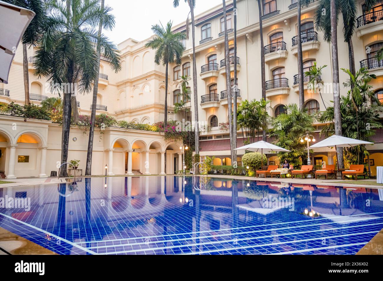 Indien, Westbengalen, Kolkata, Grand Hotel Oberoi Banque D'Images