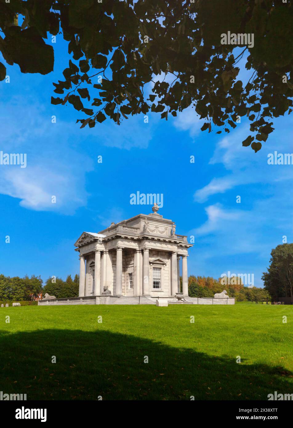 Casino Marino Palladian du XVIIIe siècle, nord de Dublin City, Irlande Banque D'Images