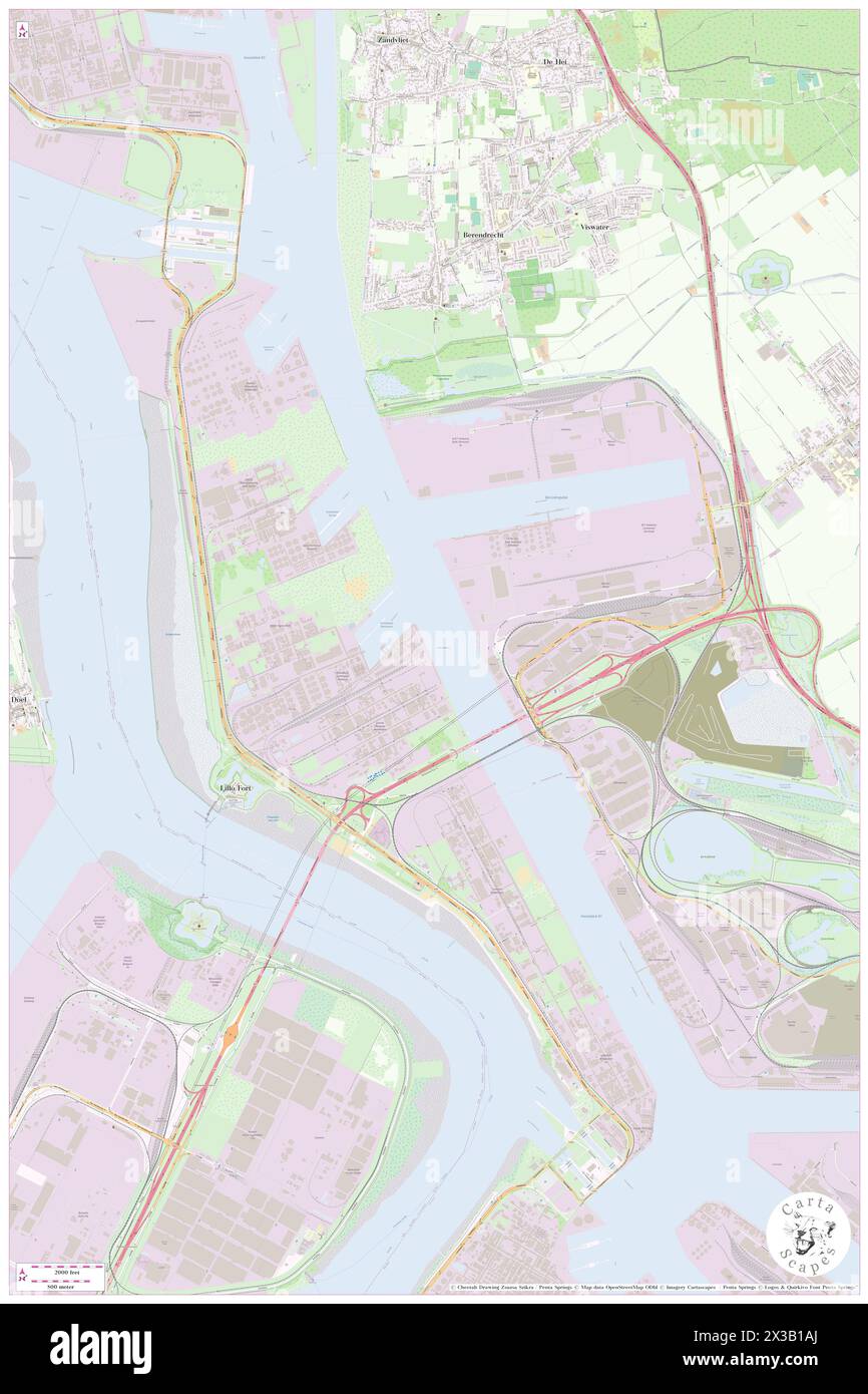 Lillo, Provincie Antwerpen, BE, Belgique, Flandre, n 51 18' 54'', N 4 17' 52'', carte, Carthascapes carte publiée en 2024. Explorez Cartascapes, une carte qui révèle la diversité des paysages, des cultures et des écosystèmes de la Terre. Voyage à travers le temps et l'espace, découvrir l'interconnexion du passé, du présent et de l'avenir de notre planète. Banque D'Images