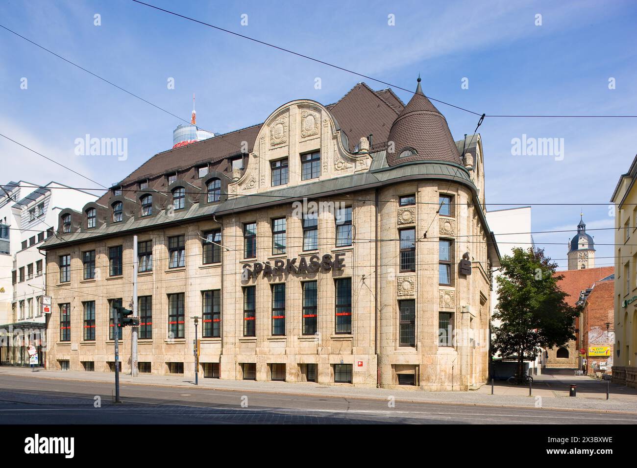 Jena est une ville universitaire et indépendante de Thuringe dans la région métropolitaine de l'Allemagne centrale. Après la capitale de l'État Erfurt, c'est le Banque D'Images