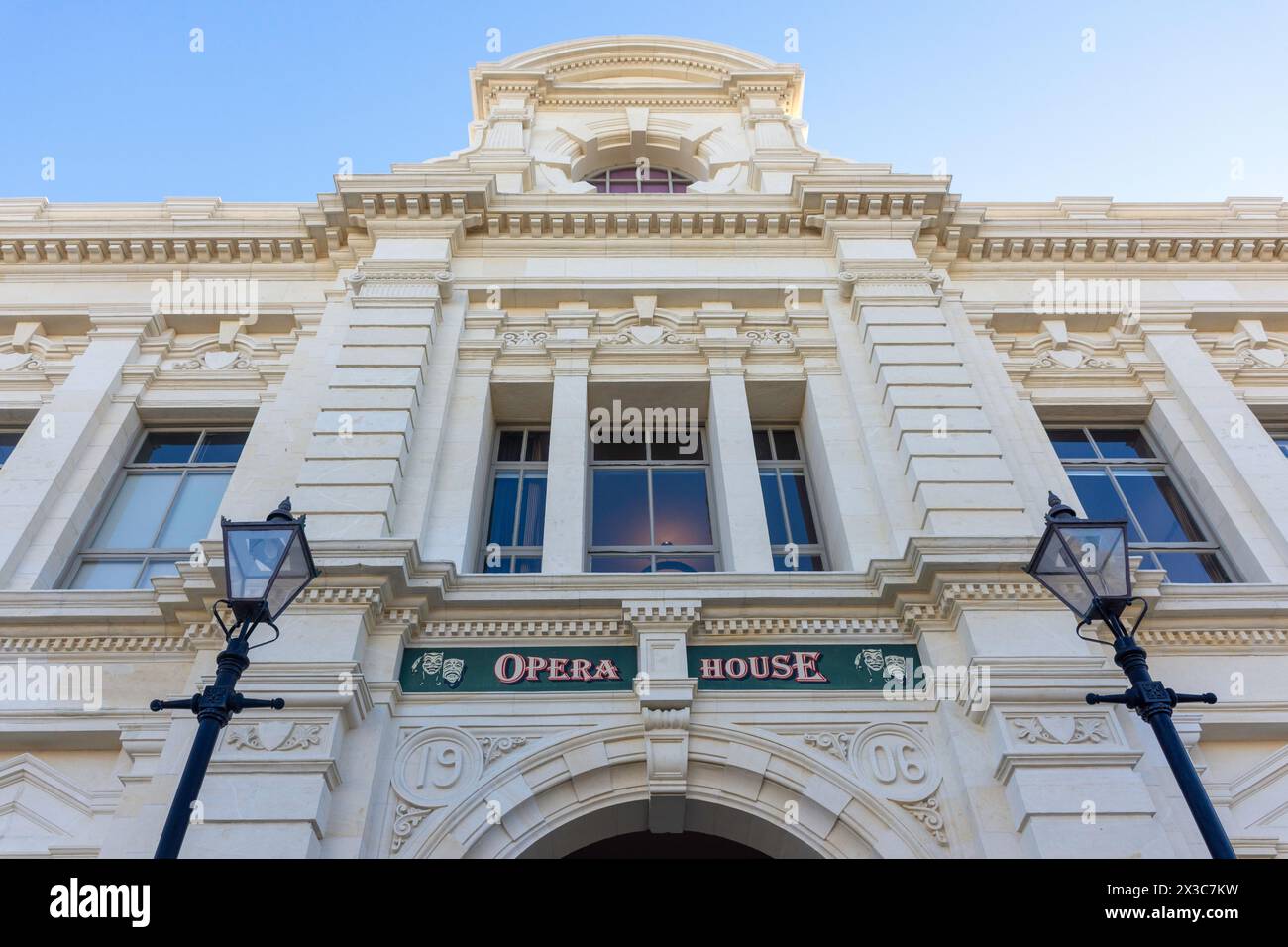 Opera House Building, Thames Street, Oamaru, Otago, Île du Sud, nouvelle-Zélande Banque D'Images