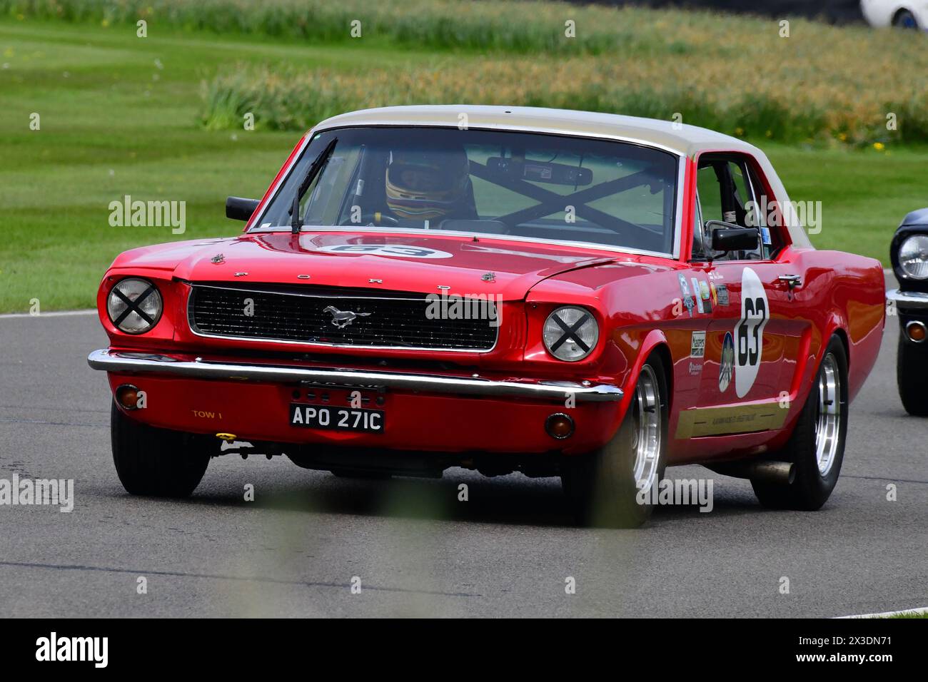 John Davison, Mike Rockenfeller, Ford Mustang, Coupe Ken Miles, une course à deux pilotes de quarante-cinq minutes pour Ford Mustangs qui a concouru jusqu’en 1966, c’est six Banque D'Images