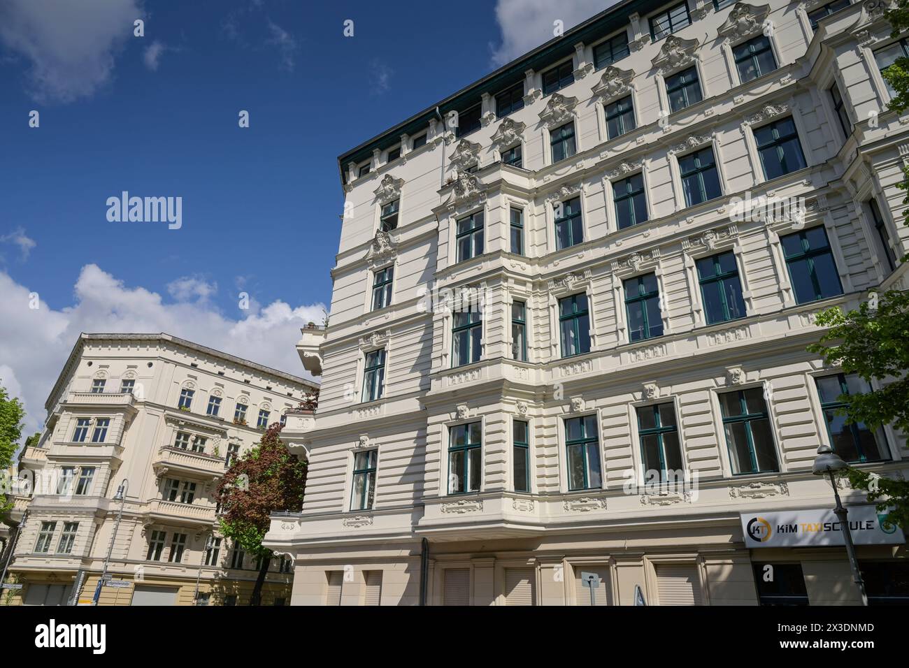 Gründerzeit-Altbau, Neue Steinmetzstraße / Großgörschenstraße, Schöneberg, Tempelhof-Schöneberg, Berlin, Deutschland Banque D'Images