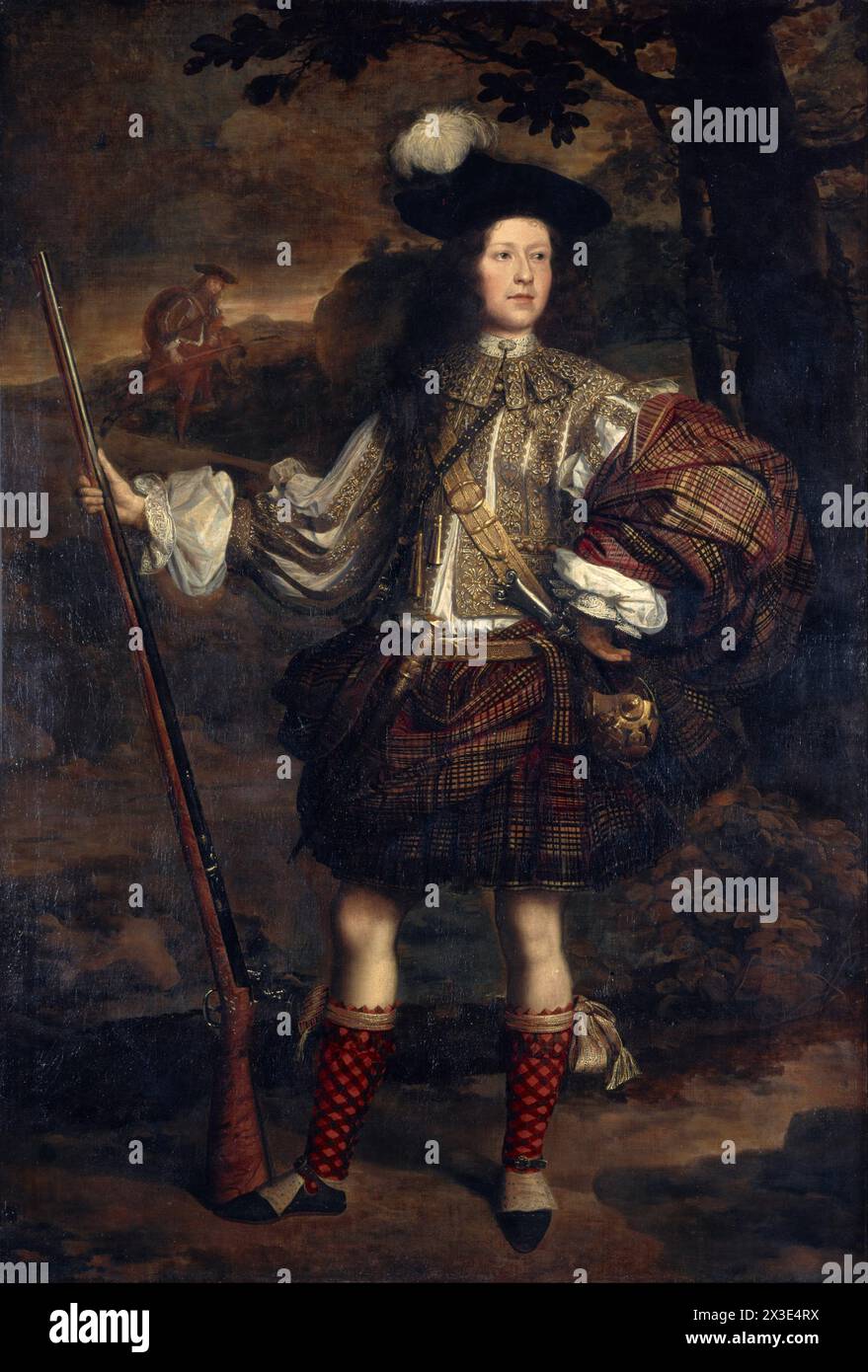 Lord Mungo Murray (c. 1683), Scottish National Portrait Gallery John Michael Wright Banque D'Images