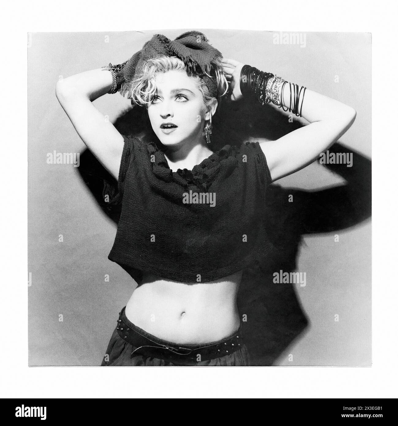 Madonna - - photo promotionnelle du label de musique vintage - photographe inconnu, pour usage éditorial uniquement Banque D'Images
