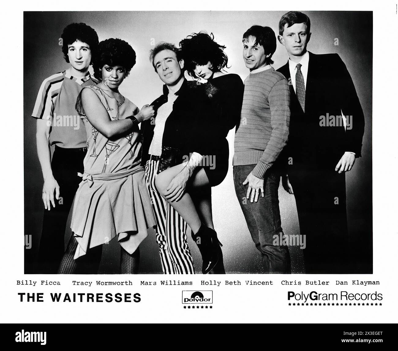 Les serveuses - - photo promotionnelle du label de musique vintage - photographe inconnu, pour usage éditorial uniquement Banque D'Images