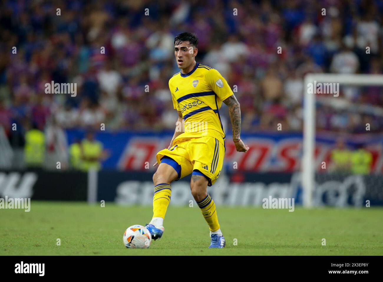 Fortaleza, Brésil. 26 avril 2024. Ce - FORTALEZA - 04/25/2024 - SOUTH AMERICAN CUP 2024, FORTALEZA x BOCA JUNIORS - (FILE) Saracchi joueur de Boca Juniors lors d'un match contre Fortaleza pour la Copa Sudamericana 2024 au stade Arena Castelao à Fortaleza (ce), ce jeudi (25). Photo : Marlon Costa/AGIF (photo de Marlon Costa/AGIF/SIPA USA) crédit : SIPA USA/Alamy Live News Banque D'Images