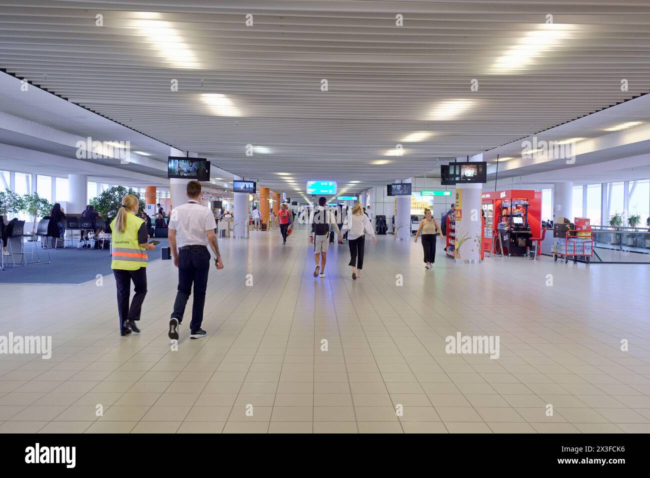 Bulgarie, Sofia ; 24 septembre 2023, vue de l'aéroport international de Sofia - ÉDITORIAL Banque D'Images