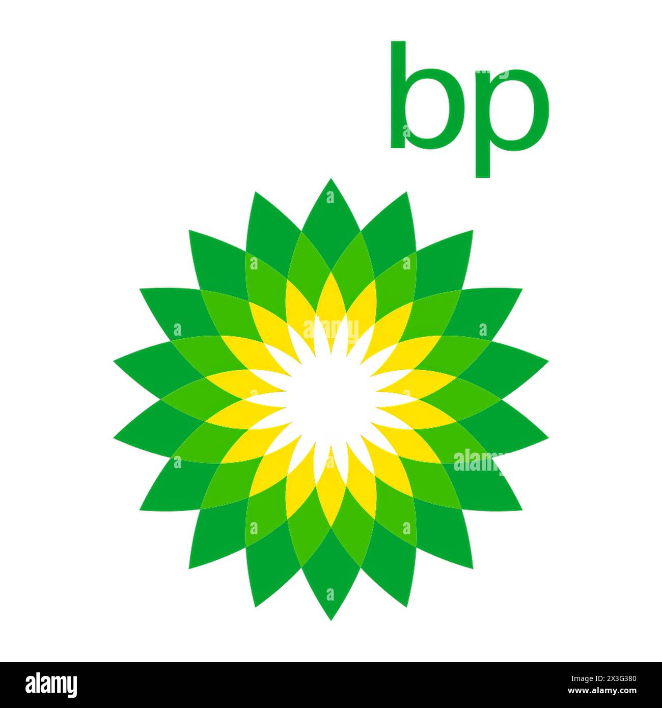 New York, États-Unis - 9 mars 2024 : logo BP British Petroleum Company, icône de la société. Banque D'Images