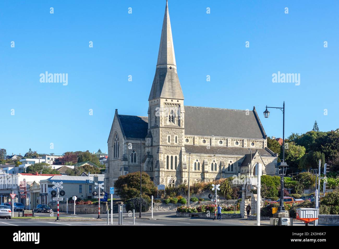 Église anglicane St Luke, Tees Street, South Hill, Oamaru (te Oha-a-Maru), région d'Otago, île du Sud, Nouvelle-Zélande Banque D'Images