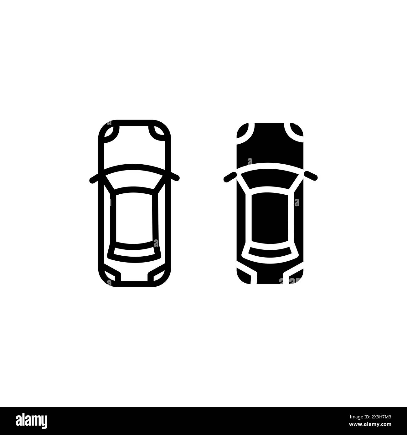 Bel automobil ayant un prix élevé, icône de voiture de fantaisie Illustration de Vecteur