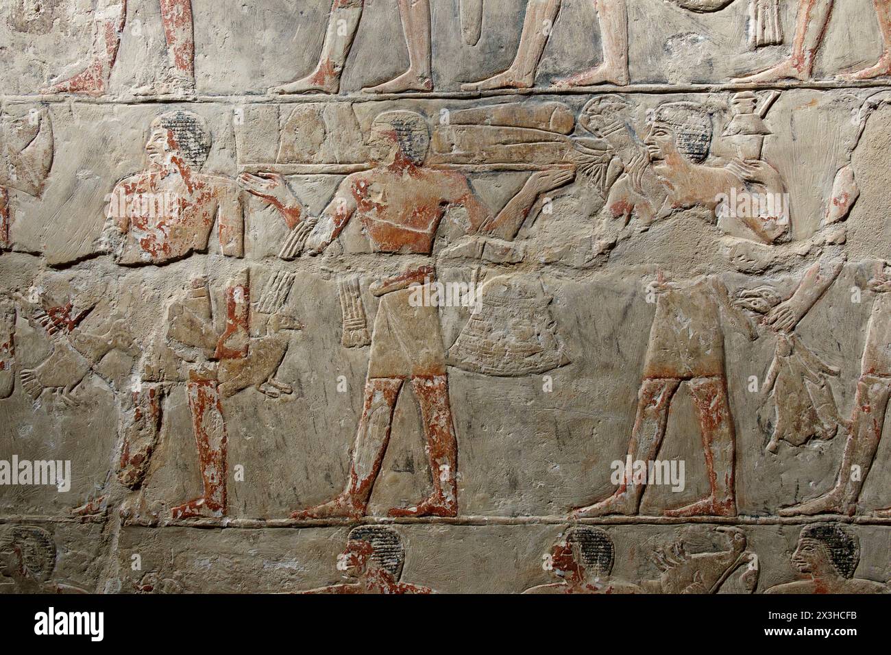 Mastaba Tombeau de Mereruka, Saqqara, Egypte Banque D'Images