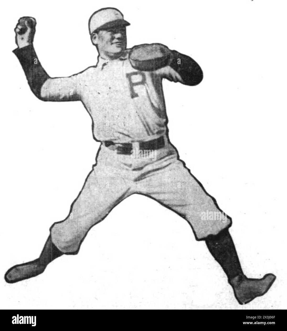 Joueur de baseball professionnel Ike Butler Banque D'Images