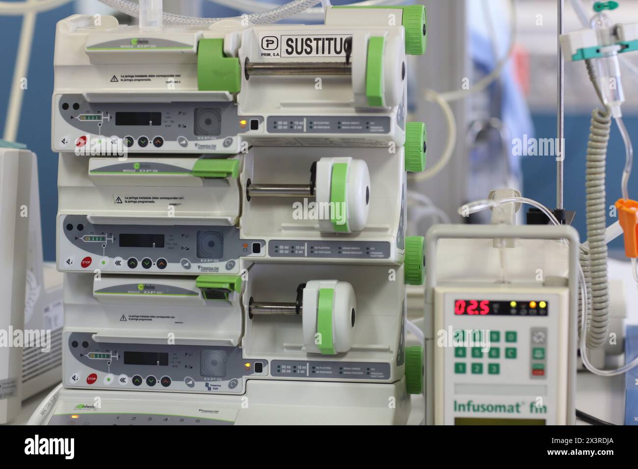 Unité de soins intensifs pour nouveau-né, l'hôpital Donostia, San Sebastian, Donostia, Gipuzkoa, Pays Basque, Espagne Banque D'Images