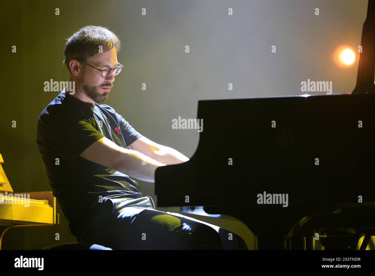 Yaron Herman pianiste et compositeur de jazz franco-israélien en concert au Festival Notes 1001 à Limoges. Limoges, haute-Vienne, Limousin, Nouvelle Aqui Banque D'Images