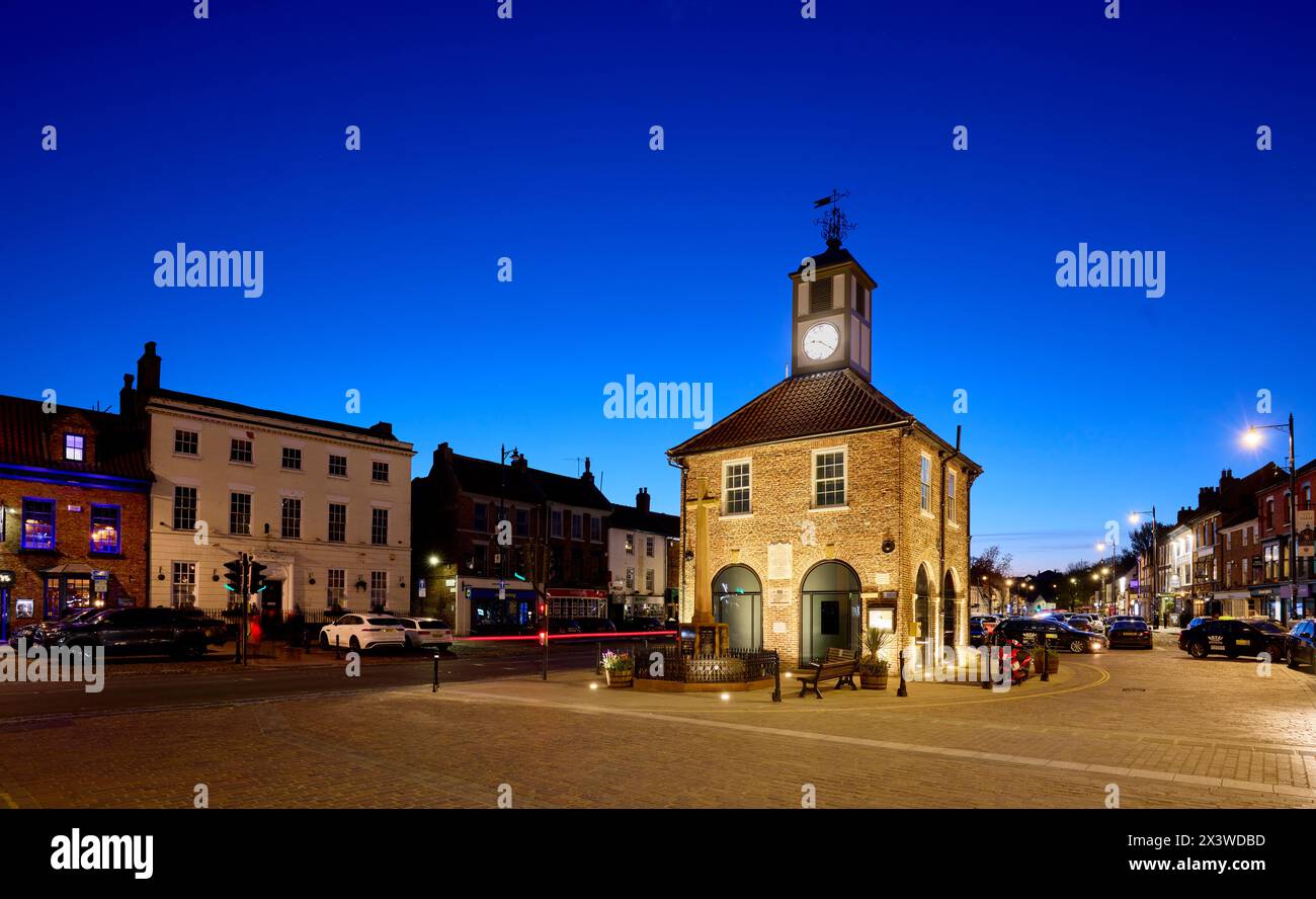 Hôtel de ville de Yarm, Banque D'Images