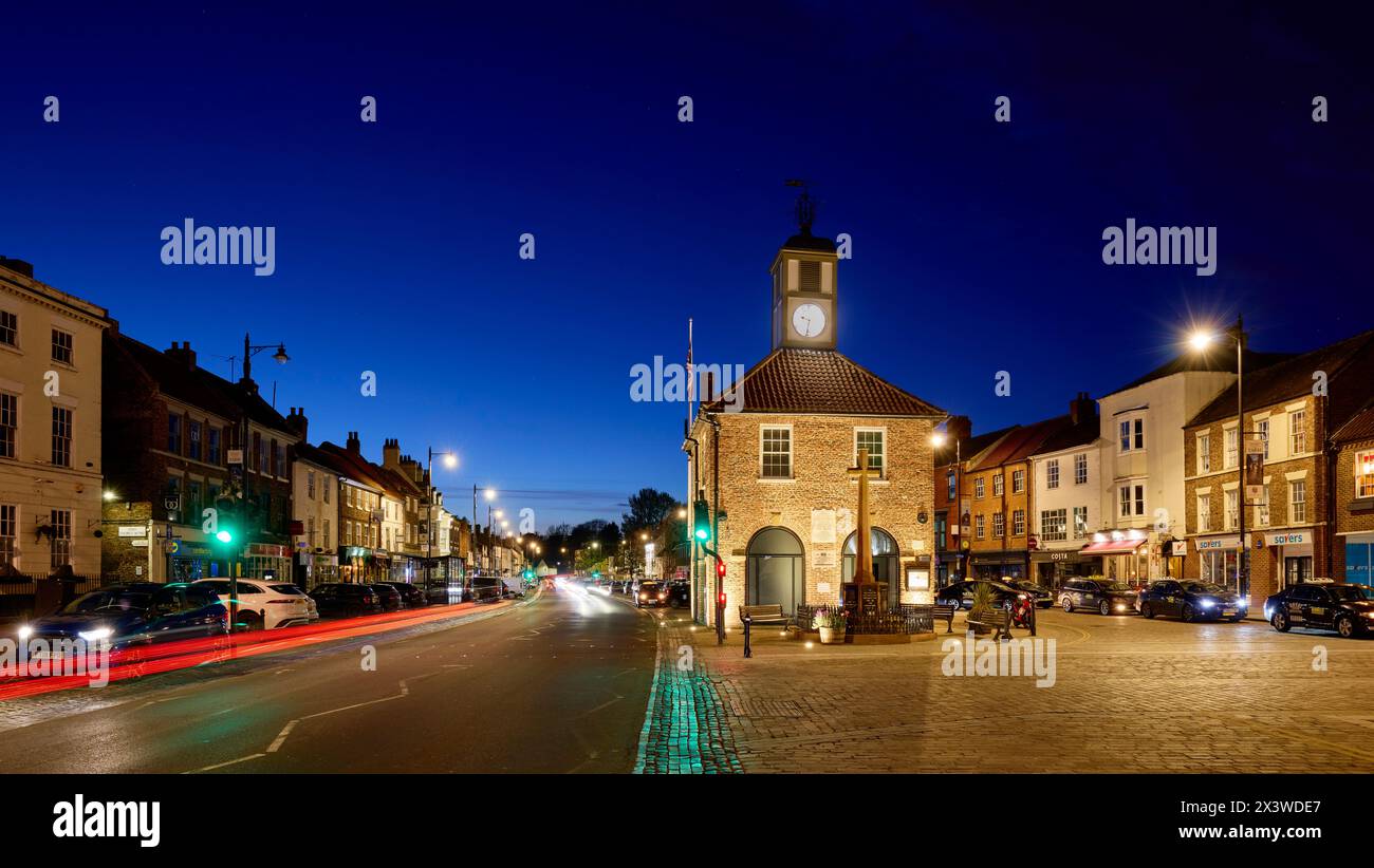 Hôtel de ville de Yarm, Banque D'Images