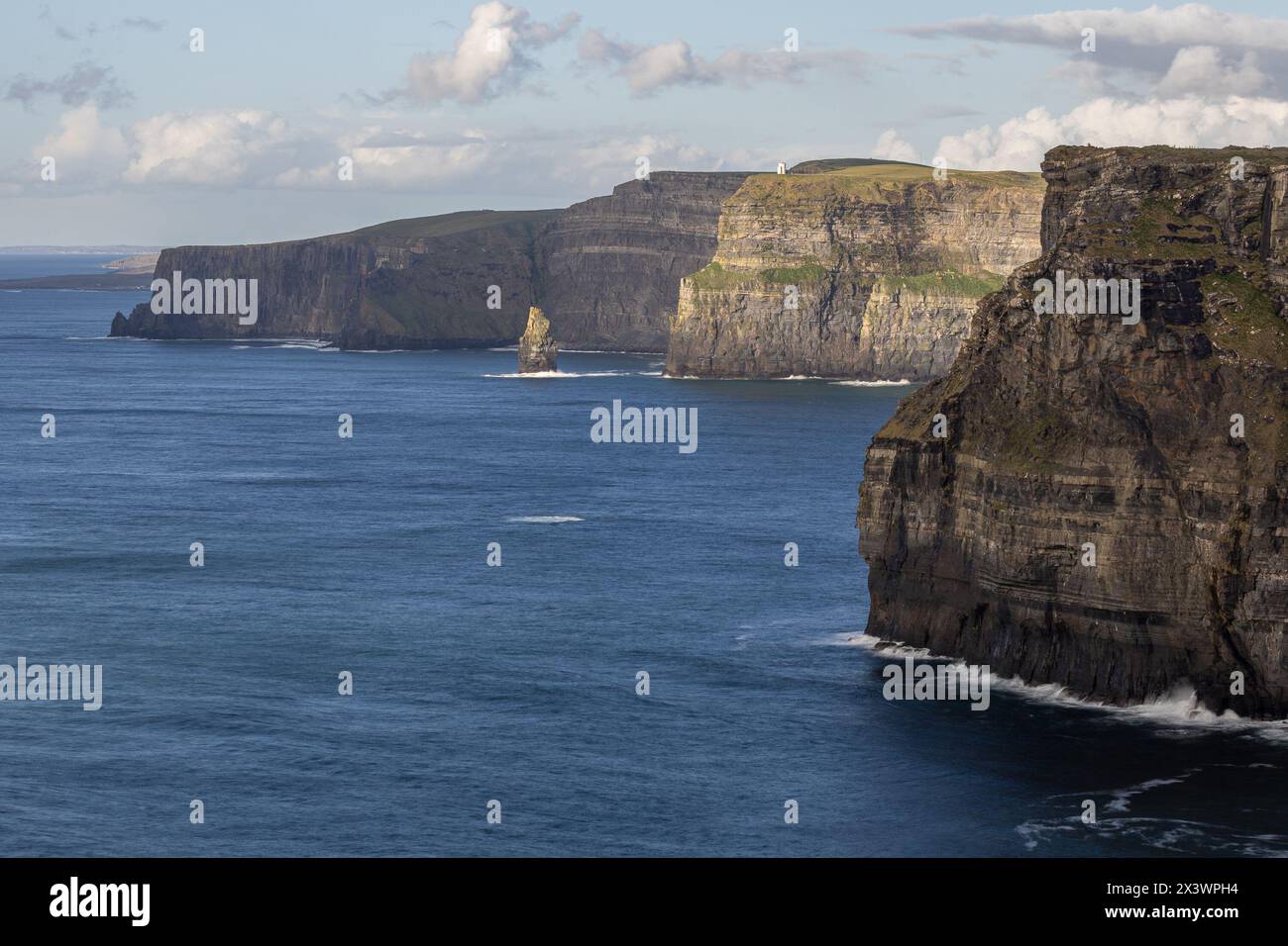 Falaises de Mohar, comté de Clare, République d'Irlande Banque D'Images
