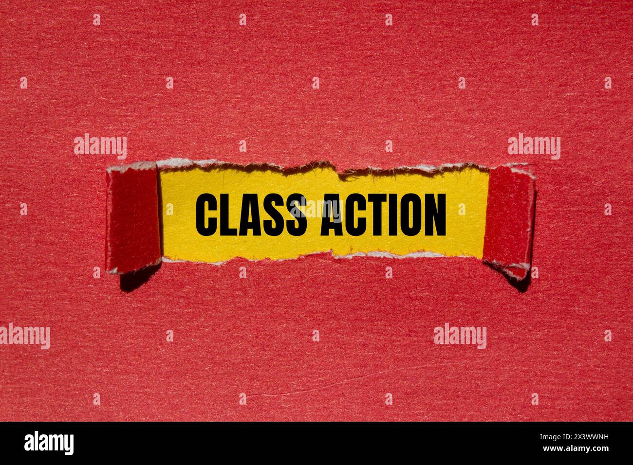 Symbole conceptuel d'action collective Banque D'Images