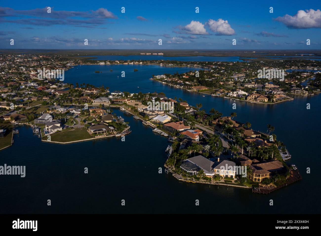 États-Unis, Floride. Comté de collier. Marco Island Banque D'Images