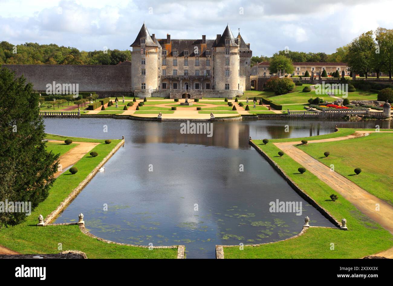 France, Nouvelle Aquitaine, Charente département maritime (17), Saint Porchaire, château de la Roche Courbon Banque D'Images