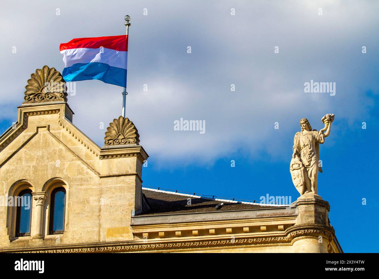 Europe, Luxembourg, ville de Luxembourg. Palais grand-ducal Banque D'Images